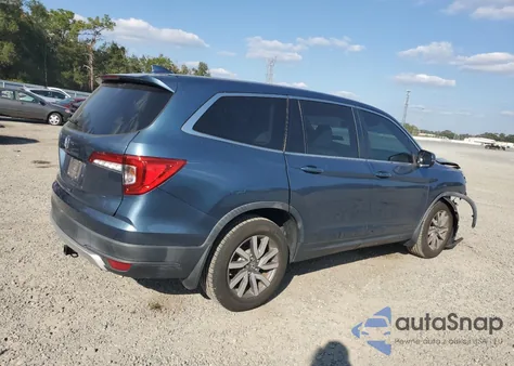 2019 Honda Pilot Exl z USA, uszkodzony, nr VIN 5FNYF5H59KB006902